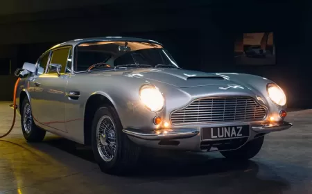 Lunaz Unveils the Electric Aston Martin DB6