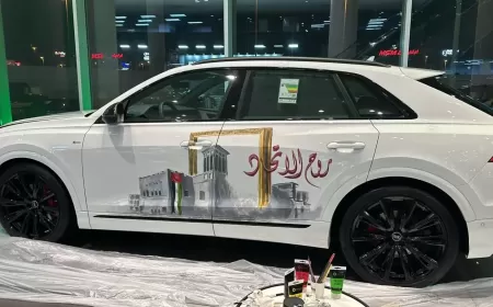 Audi, Al Nabooda Automobiles celebrates UAE‘s 52nd Union Day with Emirati-inspired artistic collaboration
