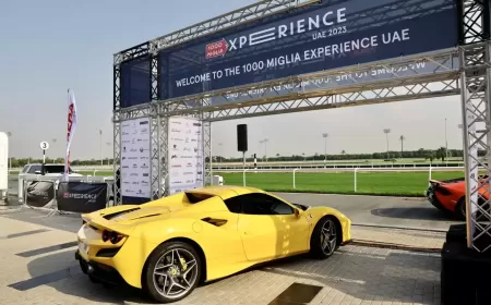 The 1000 Miglia Experience UAE 2023 kicks off