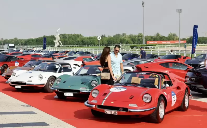 The second edition of the 1000 Miglia Experience in UAE