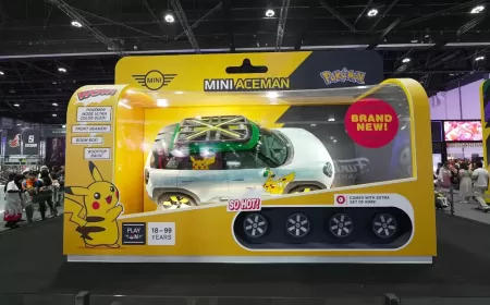 MINI Aceman Concept makes first regional appearance  at 11th Middle East Film & Comicon with Pokemon Mode
