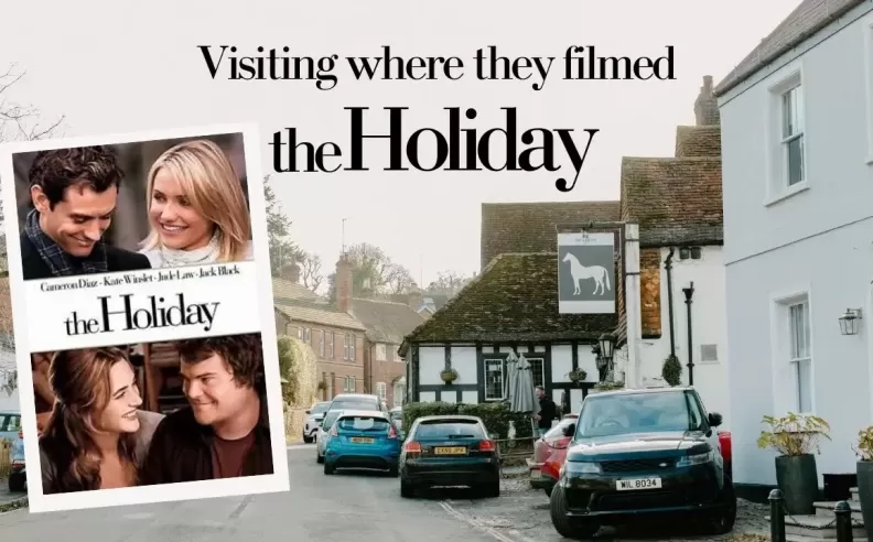 The Holiday: A Journey Between Continents, Shere, Surrey and Cornwell, Oxfordshire