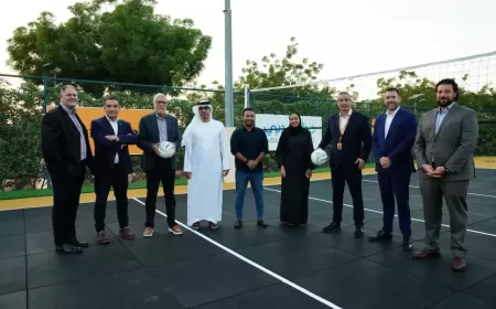 From Road to Court: Continental Tires and Dubai Municipality Collaborate on Sustainable Volleyball Court