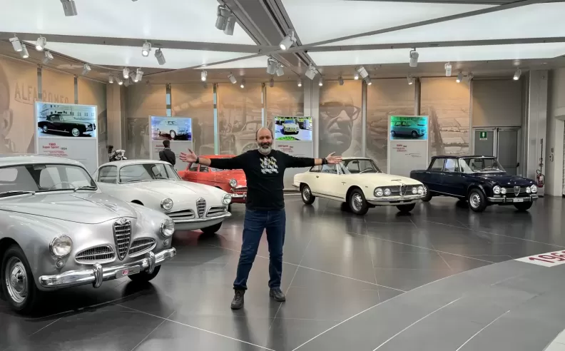 Exploring the Alfa Romeo Museum