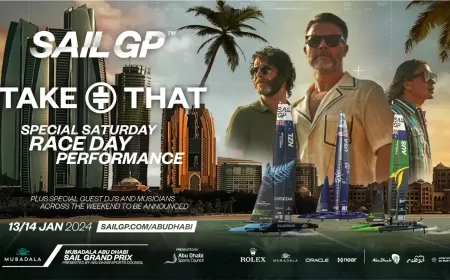 Global music superstars Take That to perform for SailGP in Abu Dhabi