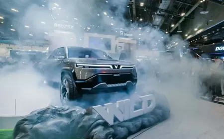 VinFast Unveils VF Wild EV Truck Concept at CES 2024
