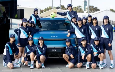 Kia amplifies EV focus at Australian Open 2024