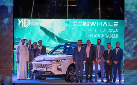 THE ALL-NEW MG WHALE SET TO MAKE WAVES IN THE UNITED ARAB EMIRATES