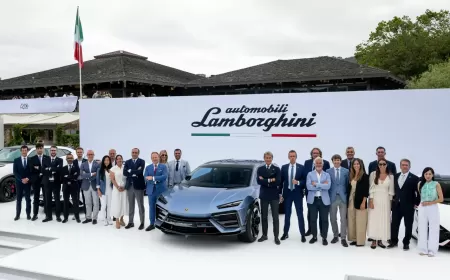 Automobili Lamborghini reaches a historic milestone: over 10,000 cars delivered