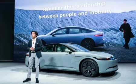 Afeela Electric Vehicle Unveiled at CES with a PlayStation Twist