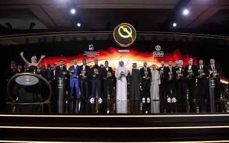 Football Legends Roll up to the Dubai Globe Soccer Awards 2024 Ceremony in Premium Audi Vehicles