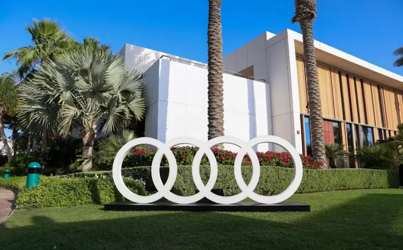 Audi vehicles to chauffeur guests