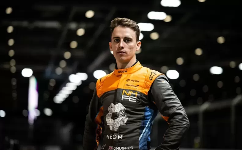 McLaren Driver Jake Hughes Eager for Diriyah Challenge