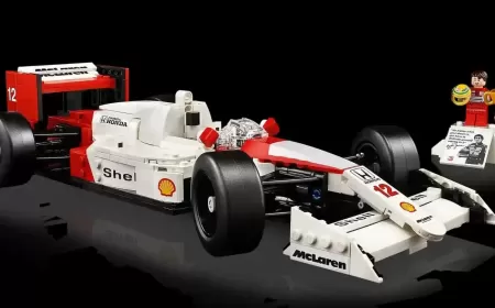 Unleash Your Inner Racing Enthusiast: Build Senna's Legendary F1 Car with New Lego Kit