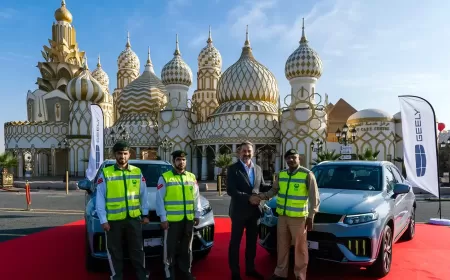 Dubai Police Inducts All-New Geely Tugella Vehicles Into Fleet Of Patrol Cars