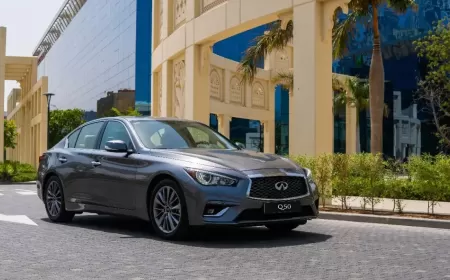 INFINITI Q50 Value Raised with Attractive Updates from Arabian Automobiles