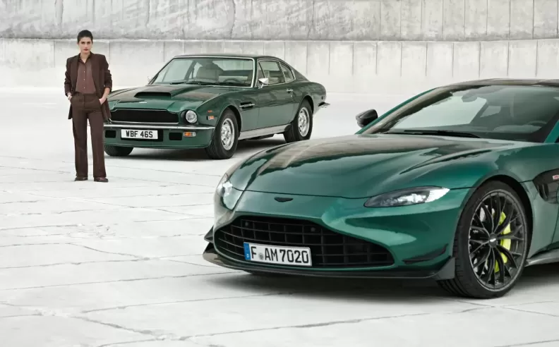 Timeless design from Aston Martin across generations