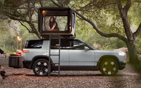 The New Rivian R2: A Kitchen on Wheels with Rooftop Adventure