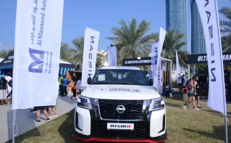 المسعود للسيارات تشارك في معرض شركة أبوظبي للتوزيع موتور شو