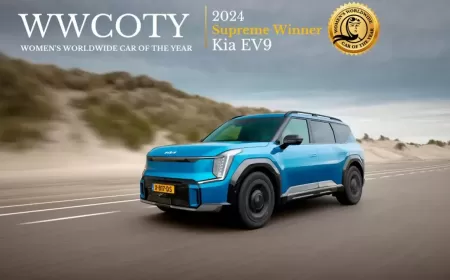 Kia EV9 Named Supreme Winner of the 2024 Women’s Worldwide Car of the Year