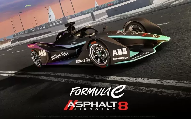 Formula E on Asphalt 8's Virtual Tracks