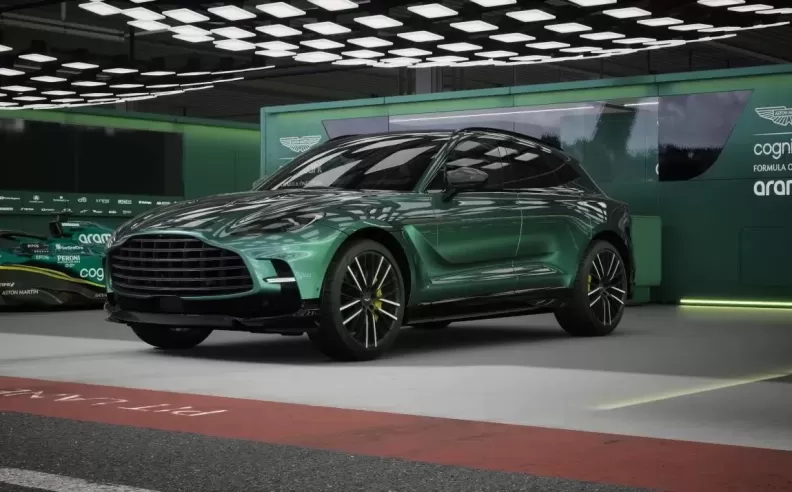 The new digital environment displays Aston Martin’s AMR23