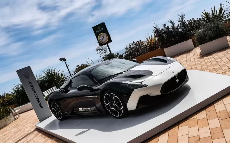 Driving Elegance at the Rolex Monte-Carlo Masters