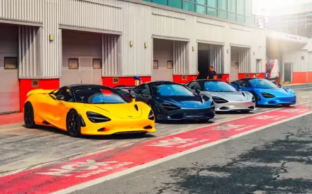 McLaren Dubai’s First 750S Customers Experience the Benchmark-Setting Performance of McLaren Automotive’s Newest Supercar on Track