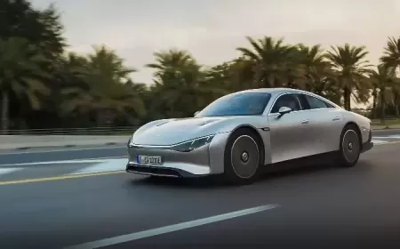 VISION EQXX once again delivers groundbreaking energy efficiency of 7.4 kWh/100 km  on electric journey from Riyadh to Dubai