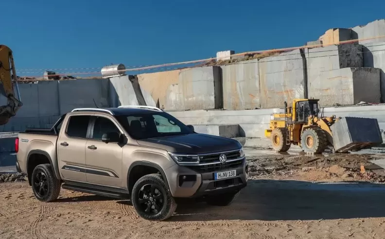 The All-New Volkswagen Amarok 2024 at SAMACO in KSA
