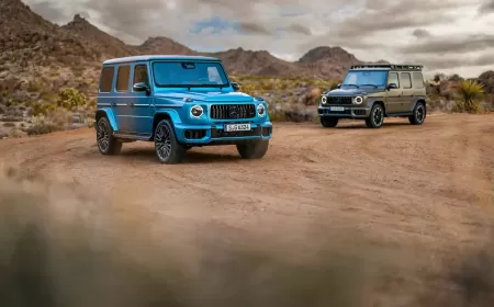 The New Mercedes G-Class: More Power and a Special Hood