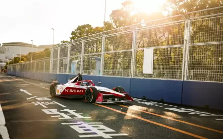فريق نيسان فورمولا إي يُسجل حضوراً قوياً في النسخة الأولى من سباق طوكيو إي بري