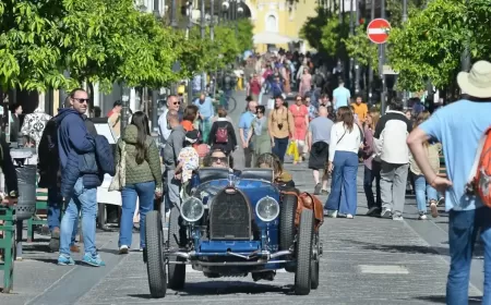 SORRENTO ROADS BY 1000 MIGLIA 2024 AT THE STARTING LINE
