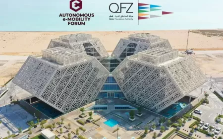 Qatar Free Zones Authority and the Autonomous e-Mobility Forum Collaborate to Foster Innovation in Electric Vehicles Technology
