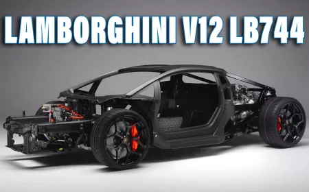 Lamborghini Shows Off Aventador Replacement’s Carbon Chassis Tech