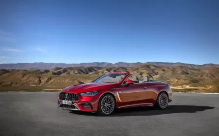 The new Mercedes-AMG CLE 53 4MATIC+ Cabriolet: Open-Air fun meets performance
