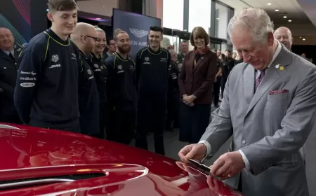 ASTON MARTIN AWARDED ROYAL WARRANT BY APPOINTMENT TO HIS MAJESTY THE KING