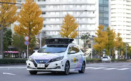 Nissan demonstrates autonomous-drive mobility services progress on  public roads