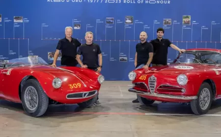 Alfa Romeo's 1000 Miglia 2024 kicks off