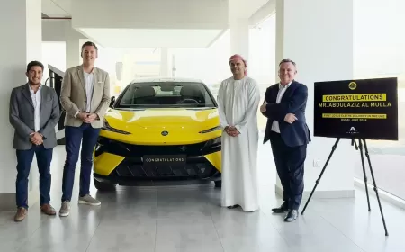 LOTUS CARS UAE CELEBRATES LANDMARK MOMENT WITH FIRST LOTUS ELETRE CUSTOMER DELIVERY IN THE MIDDLE EAST
