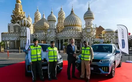 Dubai Police Expands its Fleet with Geely Tugella