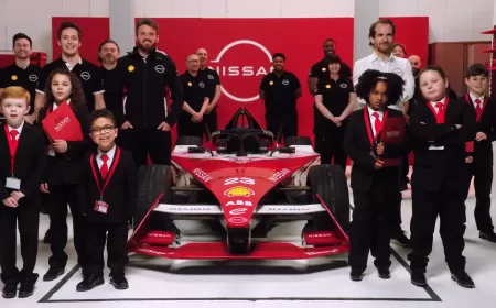 Nissan Formula E Team survey reveals majority of young people excited by the future of electric mobility