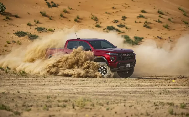 For the first time ever, the GMC Canyon marks its territory in the Middle East