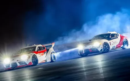 No Driver? No Problem: These Toyota Supras Are Programmed to Drift