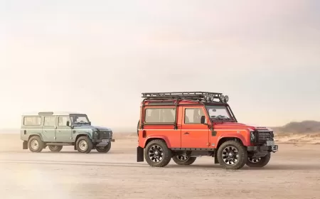 Land Rover Brings Back the Legendary Defender V8