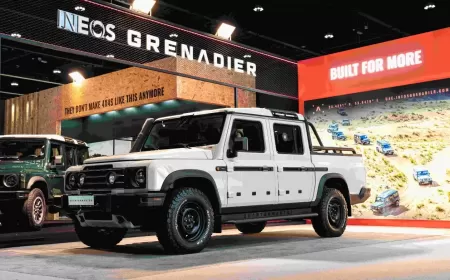 ALL-NEW INEOS GRENADIER QUARTERMASTER  MAKES ITS PUBLIC DEBUT IN THE UAE AT ADIHEX 2024