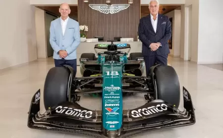 Adrian Newey begins new chapter with the Aston Martin Aramco Formula One Team