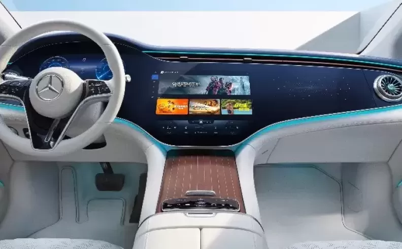 Mercedes-Benz Unveils RIDEVU: In-Car Movie Magic Powered by Sony Pictures Entertainment