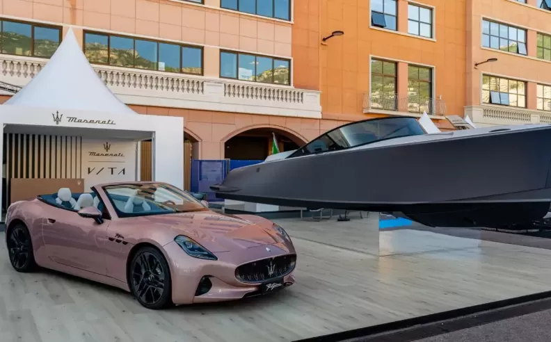 The TRIDENTE Powerboat and GranCabrio Folgore at Monaco Yacht Show 2024