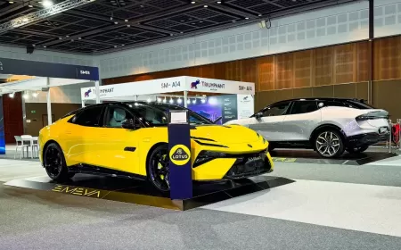 LOTUS CARS UAE SHOWCASES A NEW RANGE OF ELECTRIC VEHICLES AT WETEX 2024